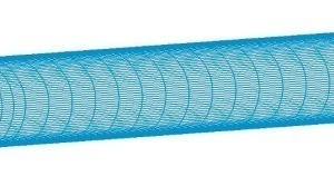 17 Computational ­domain of kiln, kiln hood and kiln burner