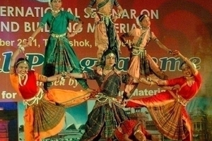 Cultural highlights from different parts of India in the evening programm