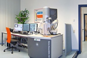 2 Building materials are examinated at the FIB with the newest technology