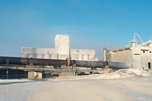 Magnesia producing plant