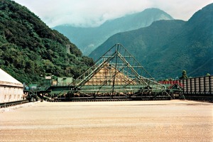 Homogenised reclaiming of raw material