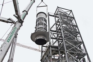 1 The setting up of the reactor was carried out in winter 2011/2012