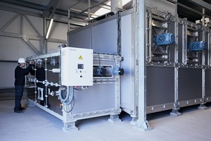 7 Return module, the sludge falls from the upper belt to the lower belt and is returned to the beginning of the tunnel