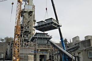 1 Erection of the kiln in Warstein