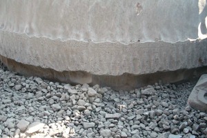 1 Wear pattern of the rollers