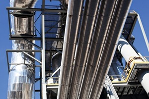 5 Hot water pipes feeding both dryers