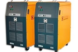 The KUB series of inverters permits users unrestricted selection of welding processe