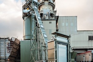 1 PSP (Pre-processed Sewage Pellets) ­material receiving station, conveyor and storage silo