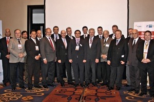 The Roadshow “Cement + Minerals Latin America” of the VDMA Construction Equipment and Building Material Machinery Industry Association was characterized by interesting presentations and personal discussions. The picture shows the delegation with representatives of the sister association in Peru and members of the Peruvian chamber of foreign trade