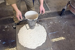 5 Slump flow test for quality control