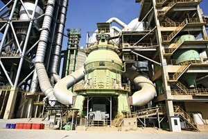 5 One of the raw meal mills