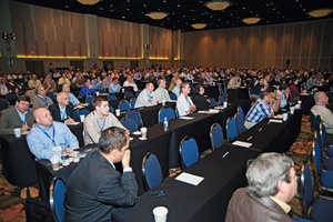 Always well attended were the presentations and discussions at the event