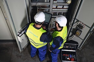 2 When necessary, the technicians arrive quickly on site so as to prevent long downtimes