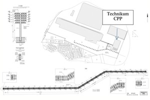11 General layout of the plant for which the conveying system is intended
