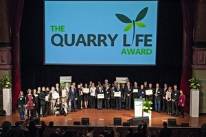 1 The starting signal for the Quarry Life Award 2014 was given in September