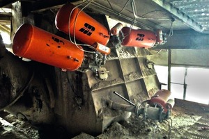 3 22 existing older Tornado Air Cannons were upgraded with a Martin Piston Return Reservoir to reduce operating costs