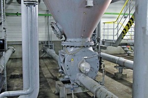 Coperion wear-protected rotary valve ZXQ for dry lignite