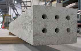 4 Railroad sleeper made from Solidia Cement concrete, a new class of cement with a very low-carbon footprint that can be produced in any cement plant from the existing raw materials products