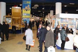 Walking through the exhibition