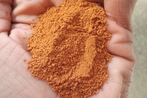 Ground brick break to dust