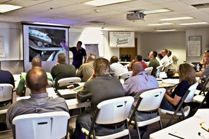 4 The Foundations Workshop series teaches bulk ­materials handling personnel how to operate and maintain clean and safe belt conveyors