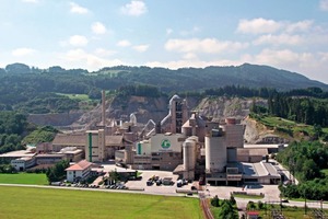 3 The Rohrdorf cement plant lies 10 km to the Southeast of Rosenheim/Germany
