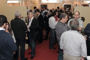 2 During the breaks the audiance took the opportunity to visit the accompanying exhibition