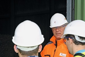 4 The plant manager, Morten Holpert, introduced his plant and its unique situation