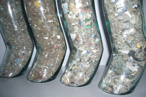 9 Different grade of fineness of “Carbon Verde” feedstock to final product