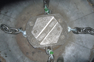 4 View of the inside of the grinding system