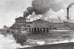 In the past century, smoke and steamcharacterize theprospering economy