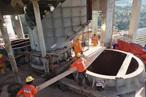 6 Installation of the new cyclones