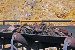 12 + 13 Loosening of bales and bags of dry sorted fractions of MSW at the plant