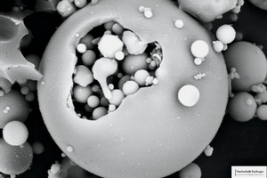 2 Fly ash cenosphere from coal fired power plants (SEM)