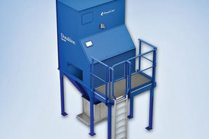 3 The new compact PowerCore® dust collectors make it possible to cut fine particulates emissions and simultaneously reduce the raw gas volume of the dust collecting systemscritical for explosion safety