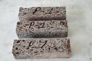Sample series PI, PII and PIII