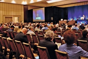 1 The participants learned about current topics in the industry in a range of conference sessions