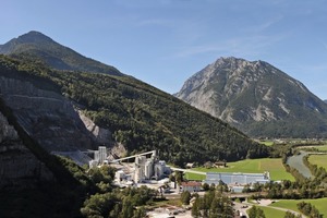 1 The lime works in Golling/Austria