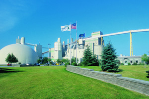 Alpena cement plant in the USA