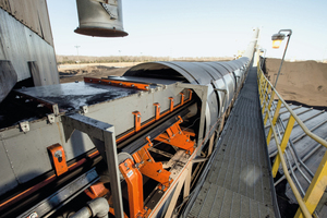 1 The slider cradles are designed to mitigate expensive spillage and belt wear issues at material transfer points