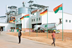 Cement grinding plant Cimburkina, Burkina Faso