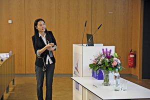 3 M.Sc. Huiqun Li reported about the molecular structure of PCE ­polymers using 13C-NMR spectroscopy