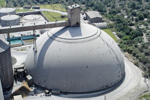 Clinker storage dome (CSD)