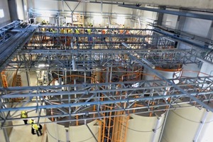 4 The atmosphere in the ReduDust ­facility was more like that of a chemicals than a ­cement plant