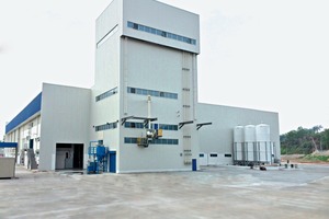 The new dry building material mixing plant in Malaysia