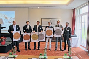 3 The winners of the Occupational Safety Competition with Deputy BVK Chairman Moritz Iseke