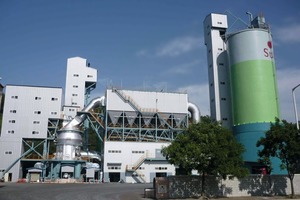 The new VRM at the Mokpo plant of Sun ­Cement Co. Ltd. in south-western Korea