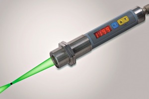 2 The green, technically safe LED pilot light is lit continuously. It has for the human eye the highest sensitivity, so that the spot compared to a red LED is brighter and sharply visible