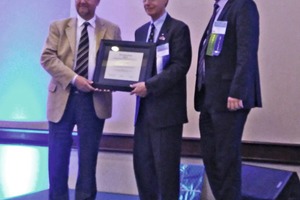 Presentation of the A. Aignesberger Award to Prof. Dr. Johann Plank, TU München