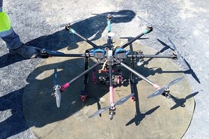 Two Spanish cement plants started ­using drones to confirm the inventory of bulk ­materials stored outdoors